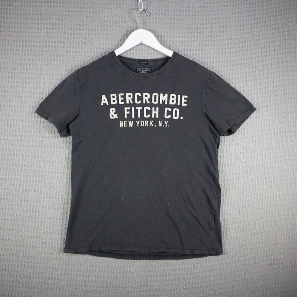 Abercrombie & Fitch Logo Tee Mens Medium - Picture 1 of 7